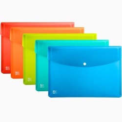 OXFORD SOBRES CON BROCHE URBAN A5 POLIPROPILENO C/SURTIDOS