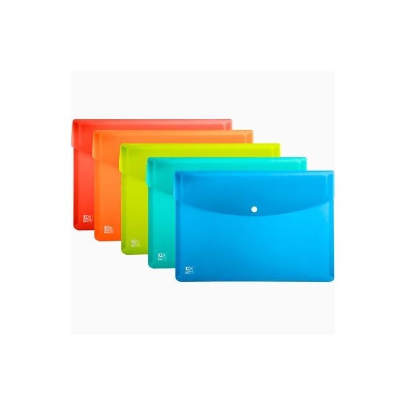 OXFORD SOBRES CON BROCHE URBAN A5 POLIPROPILENO C/SURTIDOS