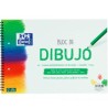 OXFORD BLOC DIBUJO ESCOLAR MULTITALADRO 2 T/ BLANDA ESPIRAL 20H 130GR A4+ C/ RECUADRO BLANCO