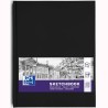 OXFORD CUADERNO COSIDO ESBOZO ARTBOOK 96H A4 LISO 100GR PAPEL COLOR CREMA TAPA EXTRADURA NEGRO
