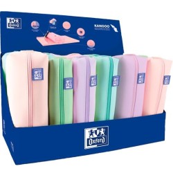 OXFORD ESTUCHES LIVE&GO RECTANGULAR MEDIANO/CUADRADO PEQUEÑO/CUADRADO GRANDE EXPOSITOR DE 22 C/SURTIDOS