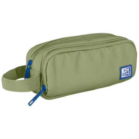 OXFORD ESTUCHE KANGOO YOUNG PROOF B-SMART POLIÉSTER RECICLADO VERDE SAFARI