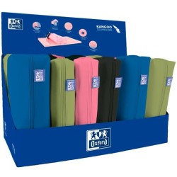 OXFORD ESTUCHES KANGOO RTS LIVE&GO COLORES SURTIDOS VIVOS EXPOSITOR 22 UD